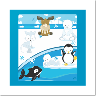 Arctic Friends Posters and Art